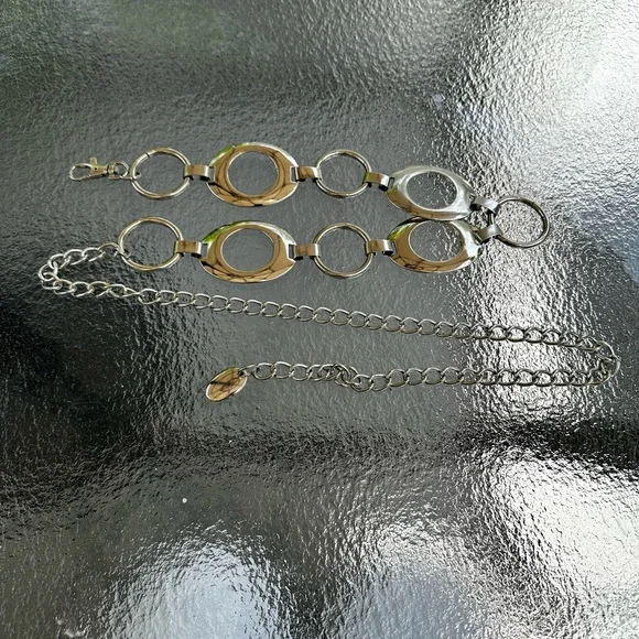 Nine West Accessories Nine West Adjustable 43 In Silver Chain